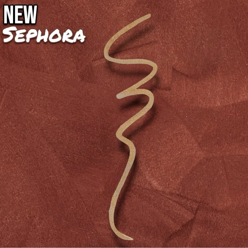 New Sealed SEPHORA COLLECTION Ultimate Gel Waterproof Eyeliner Pencil - Metallic